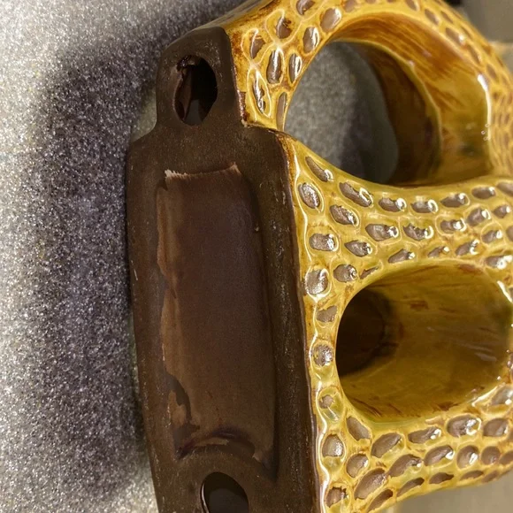 Vintage ceramic elephant with peanut design. Will sell as a set or Individually - Picture 5 of 6